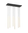 Selter 6 Guld pendellampe - Ø2 cm, G9, 230V, uden lyskilde