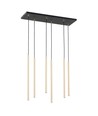 Selter 6 Guld pendellampe - Ø2 cm, G9, 230V, uden lyskilde