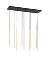 Selter 9 Guld pendellampe - Ø2 cm, G9, 230V, uden lyskilde