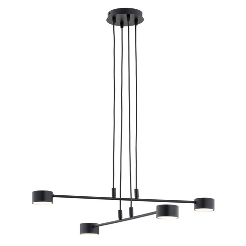 Modus 4 Sort pendellampe - GX53, 230V, uden lyskilde