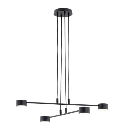 Modus 4 Sort pendellampe - GX53, 230V, uden lyskilde