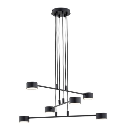 Modus 6 Sort pendellampe - GX53, 230V, uden lyskilde