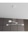 Modus 4 Hvid pendellampe - GX53, 230V, uden lyskilde