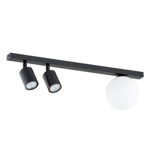 Baster 3 Sort loftslampe - Ø14 cm, GU10 & E14, 230V, uden lyskilde