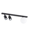 Baster 3 Sort loftslampe - Ø14 cm, GU10 & E14, 230V, uden lyskilde