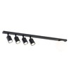 Baster 5 Sort loftslampe - Ø14 cm, GU10 & E14, 230V, uden lyskilde