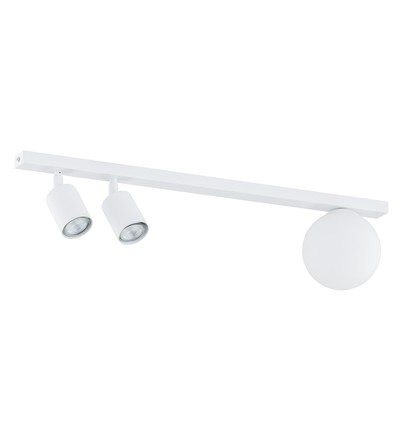 Baster 3 Hvid loftslampe - Ø14 cm, GU10 & E14, 230V, uden lyskilde