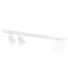 Baster 3 Hvid loftslampe - Ø14 cm, GU10 & E14, 230V, uden lyskilde