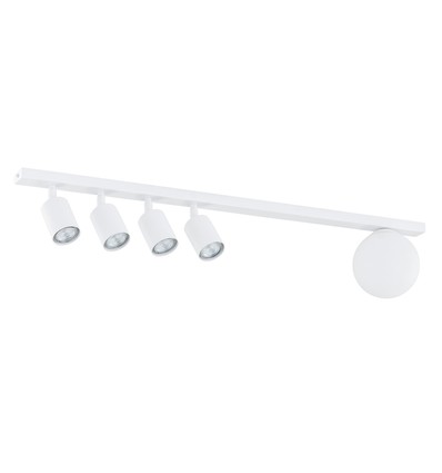Baster 5 Hvid loftslampe - Ø14 cm, GU10 & E14, 230V, uden lyskilde