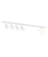 Baster 5 Hvid loftslampe - Ø14 cm, GU10 & E14, 230V, uden lyskilde