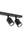 Flash 4 Sort loftslampe - GU10, 230V, uden lyskilde