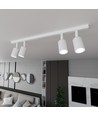 Flash 4 Hvid loftslampe - GU10, 230V, uden lyskilde