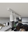 Flash 4 Hvid loftslampe - GU10, 230V, uden lyskilde