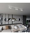 Flash 6 Hvid loftslampe - GU10, 230V, uden lyskilde