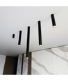 Tecno 1S Sort loftslampe - GU10, 230V, uden lyskilde