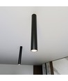 Tecno 1L Sort loftslampe - GU10, 230V, uden lyskilde
