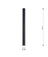 Tecno 1XXL Sort loftslampe - GU10, 230V, uden lyskilde