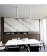 Tecno 1XL Hvid loftslampe - GU10, 230V, uden lyskilde