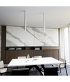 Tecno 1XXL Hvid loftslampe - GU10, 230V, uden lyskilde
