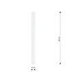 Tecno 1XXL Hvid loftslampe - GU10, 230V, uden lyskilde