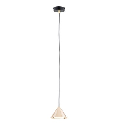 Elit 1 Sort/Guld pendellampe - GX53, 230V, uden lyskilde