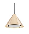 Elit 3 Sort/Guld pendellampe - GX53, 230V, uden lyskilde