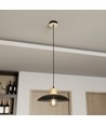 Kobe 1 Sort lysekrone - Ø30 cm, E27, 230V, uden lyskilde