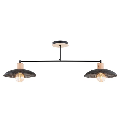 Kobe 2 Sort lysekrone - Ø30 cm, E27, 230V, uden lyskilde