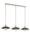 Kobe 3 Sort lysekrone - Ø30 cm, E27, 230V, uden lyskilde