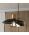 Kobe 3 Sort lysekrone - Ø30 cm, E27, 230V, uden lyskilde