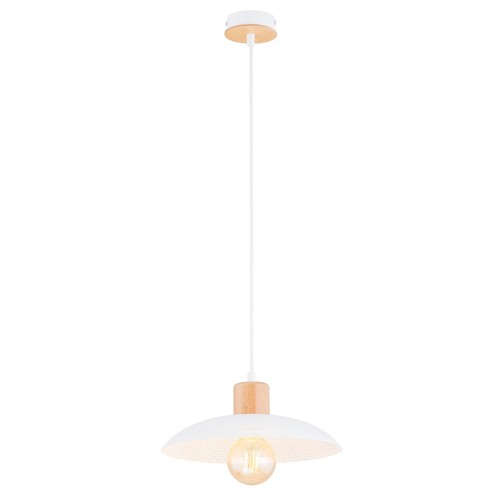 Kobe 1 Hvid lysekrone - Ø30 cm, E27, 230V, uden lyskilde