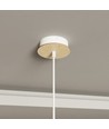 Kobe 1 Hvid lysekrone - Ø30 cm, E27, 230V, uden lyskilde