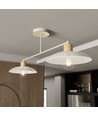 Kobe 2 Hvid lysekrone - Ø30 cm, E27, 230V, uden lyskilde
