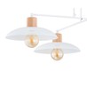 Kobe 4 Hvid lysekrone - Ø30 cm, E27, 230V, uden lyskilde