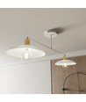 Spirit 2 Hvid lysekrone - Ø30 cm, E27, 230V, uden lyskilde