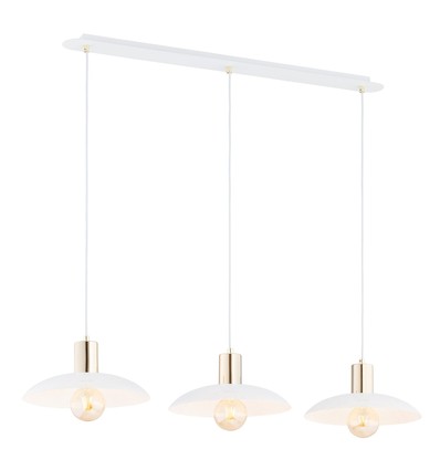 Spirit 3 Hvid lysekrone - Ø30 cm, E27, 230V, uden lyskilde