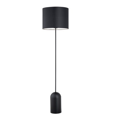 Aspen LP1 Sort/Hvid gulvlampe - Ø35 cm, E27, 230V, uden lyskilde