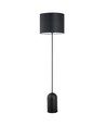 Aspen LP1 Sort/Hvid gulvlampe - Ø35 cm, E27, 230V, uden lyskilde