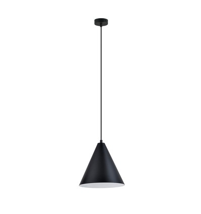 Rebel 1 Sort/Hvid pendellampe - Ø23.5 cm, E27, 230V, uden lyskilde