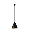 Rebel 1 Sort/Guld pendellampe - Ø23.5 cm, E27, 230V, uden lyskilde