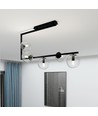 Soma 5 Sort/Transparent loftslampe - Ø14 cm, E14, 230V, uden lyskilde