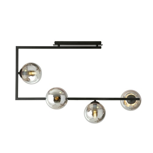 Soma 4 Sort/Grafit loftslampe - Ø14 cm, E14, 230V, uden lyskilde