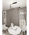 Soma 4 Sort/Grafit loftslampe - Ø14 cm, E14, 230V, uden lyskilde