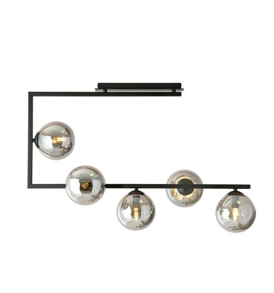 Soma 5 Sort/Grafit loftslampe - Ø14 cm, E14, 230V, uden lyskilde