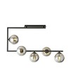 Soma 5 Sort/Grafit loftslampe - Ø14 cm, E14, 230V, uden lyskilde