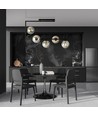 Soma 5 Sort/Grafit loftslampe - Ø14 cm, E14, 230V, uden lyskilde