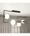 Soma 4 Sort/Opal loftslampe - Ø14 cm, E14, 230V, uden lyskilde