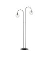Archi LP2 Sort/Transparent lysekrone - Ø14 cm, E14, 230V, uden lyskilde