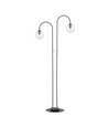 Archi LP2 Sort/Transparent lysekrone - Ø14 cm, E14, 230V, uden lyskilde
