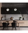Archi 2 Sort/Grafit lysekrone - Ø14 cm, E14, 230V, uden lyskilde